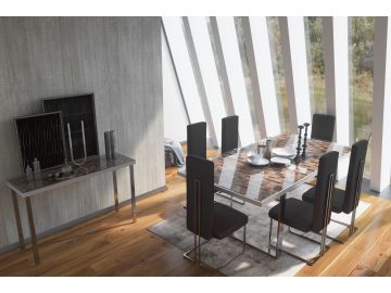 Upscale upcycled Dining Room