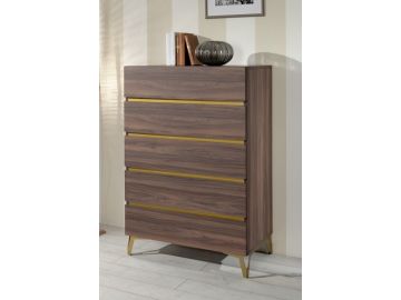 Calabria - Modern Walnut Chest
