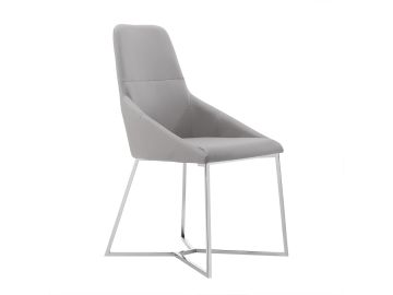 Stark - Modern Grey Dining Chair (Set of 2)