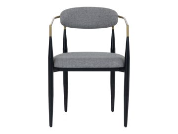 Buchtel - Mid-Century Modern Fabric Dining Chair