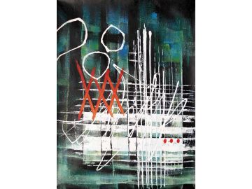 ADC3510 - Abstract Oil Painting