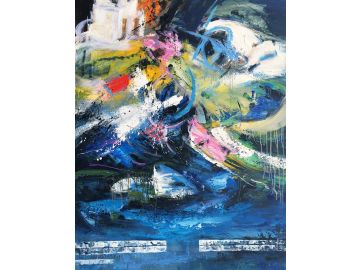ADD3230 - Abstract Oil Painting