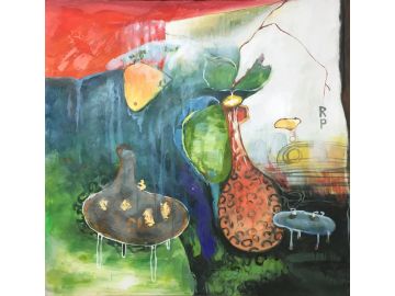 ADD3234 - Abstract Oil Painting