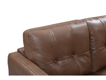 Lyman - Modern Brown Sofa