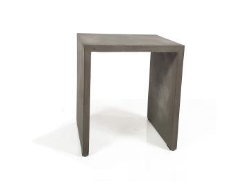 Creede - Modern Grey Concrete End Table