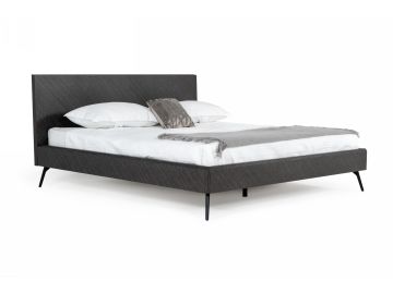 Gaige - Modern Grey Elm Bed