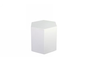 Newmont - Modern Medium White High Gloss End Table