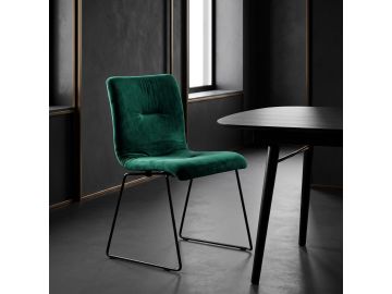Yannis - Modern Fabric Dining Chair (Set of 2)