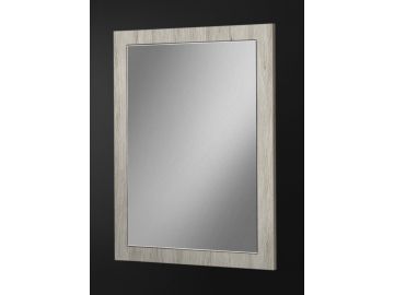 Asus - Italian Modern White Washed Oak Mirror