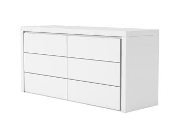 Adan - Modern White Dresser