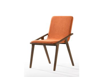 Zeppelin - Modern Orange Dining Chair (Set of 2)