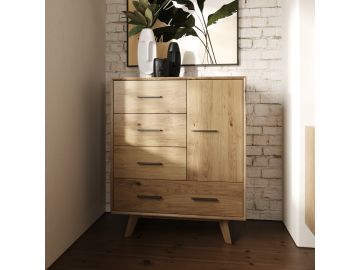 Claire - Contemporary Walnut Chest