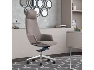 Gates - Modern Grey High Back Executive Office Chair