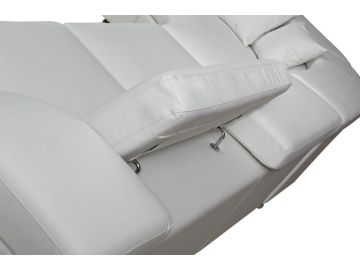 8002 Modern Bonded Leather Sectional Sofa
