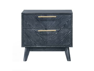 Diana - Modern Grey Ash Nightstand