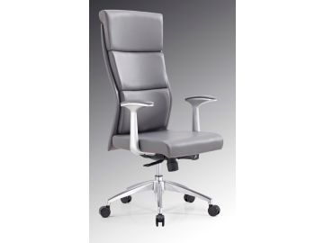 Ellison Modern Grey High-Back Office Chair