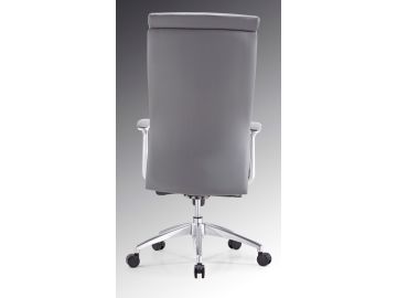 Ellison Modern Grey High-Back Office Chair