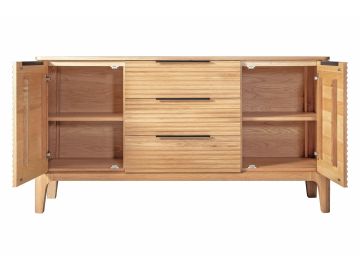 Seattle - Modern Natural Oak Buffet