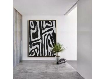 VIG23019 - 51 X 55 Gold Framed Painting