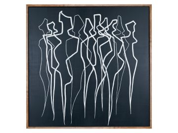 Sippe - Modern 71" x 71" Painting