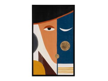 Colors Face - Modern 35" x 59" Painting