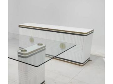 G2397 Sample White + Gold Buffet