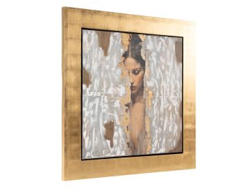 Stey - Modern Gold 71" x 71" Painting