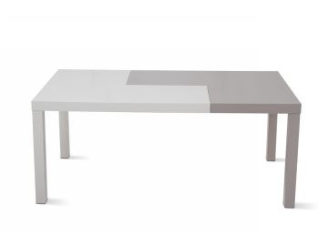 Puzzle Modern 2-Tone Dining Table