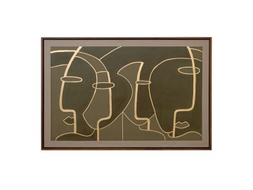 Foul - Modern 71" x 47" Painting