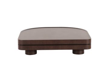 Nouveau Pastel - Modern Walnut Coffee Table