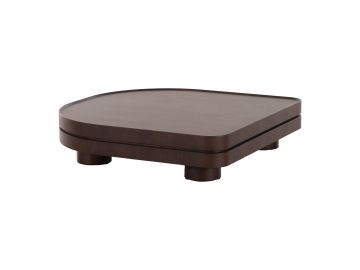 Nouveau Pastel - Modern Walnut Coffee Table
