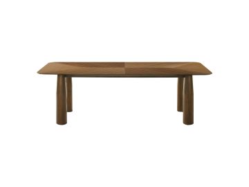 Nouveau Sawyer - Modern Walnut Rectangular Dining Table