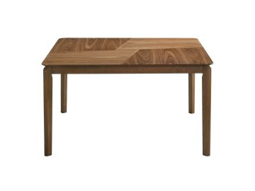 Nouveau Winston - Modern Walnut Square Dining Table