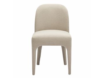 Nouveau Bannon - Modern Beige Fabric Dining Chair (Set of 2)