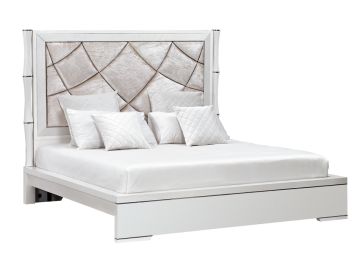 Temptation Juliet Modern Platform Bed w/ Headboard