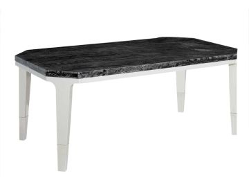 Deco Style Black Marble Dining Table 