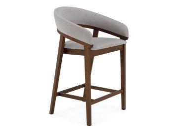 Truman - Mid-Century Modern Grey Counter Chair (Set of 2)