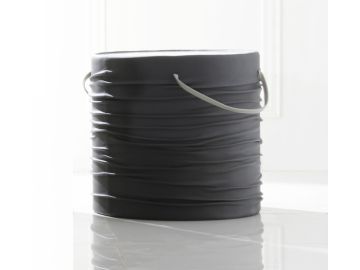 973ET - Modern Dark Grey Round End Table