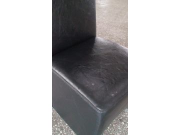 C1004 Modern Black Eco-Leather Dining Chair