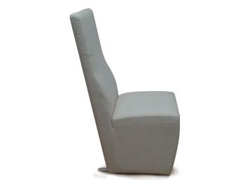 C1004B Modern Beige Fabric Dining Chair