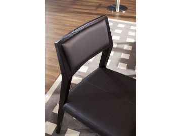 E129T Modern Dark Oak Rectangular Dining Table  