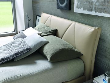 Esprit Modern Italian Eco-Leather Bed