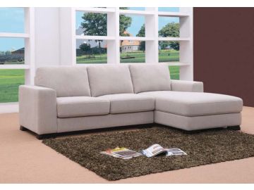 MB0818 Modern Fabric Sectional Sofa Bed