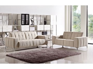 Midwick Modern Fabric Sofa Set