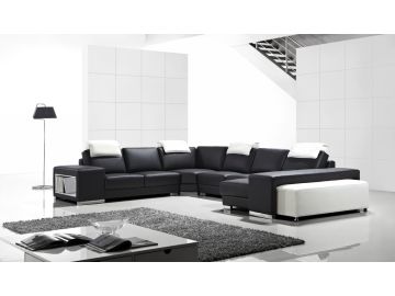 T1000 Modern Leather Sectional Sofa