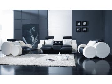 T17 Contemporary Reclining Sofa Set