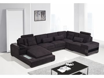 Diamond Modern Fabric Sectional Sofa