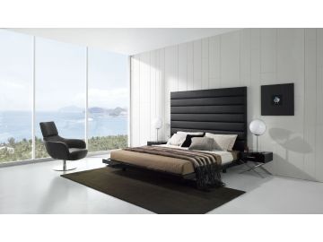 Toronto Modern Leatherette Bed