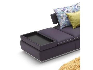 951 Modern Italian Leather Sectional Sofa 