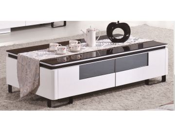 2012 Modern White Coffee Table
